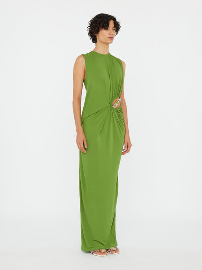 Encased Nature Suspended Jersey Tank Dress