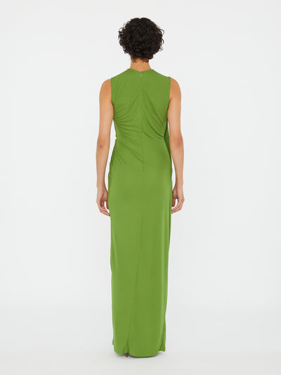 Encased Nature Suspended Jersey Tank Dress