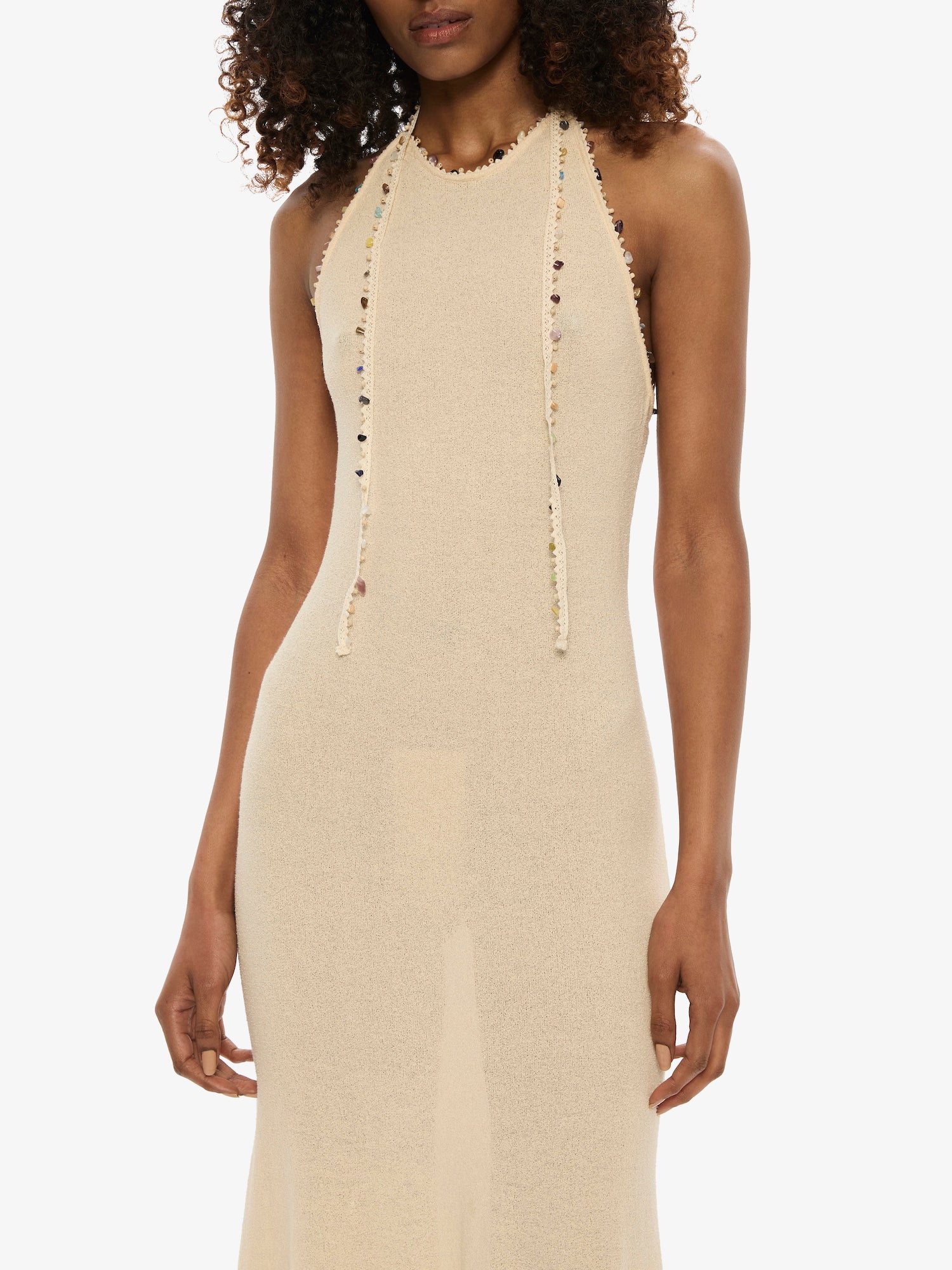 Beach Quartz Halter Dress