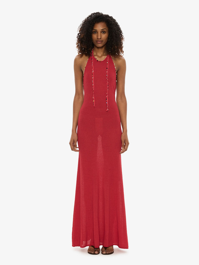 Beach Quartz Halter Dress