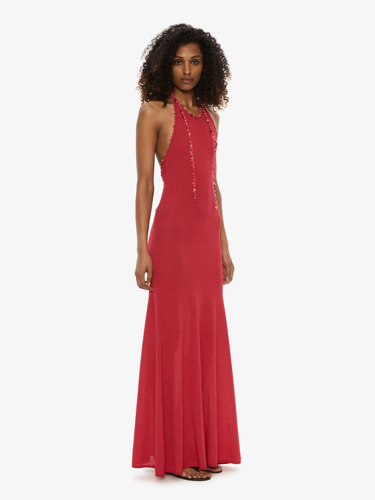 Beach Quartz Halter Dress