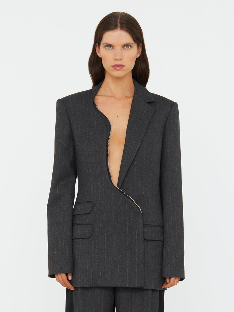 Torrent Pinstripe Blazer - Image 1