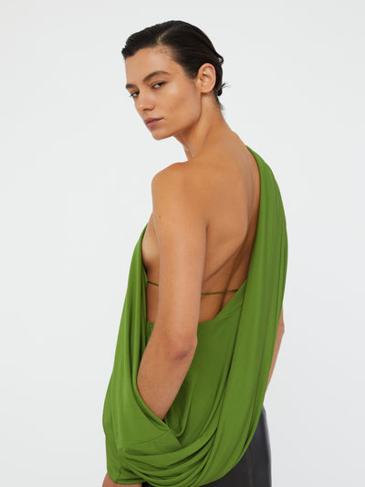 Aiba Draped Jersey Tee
