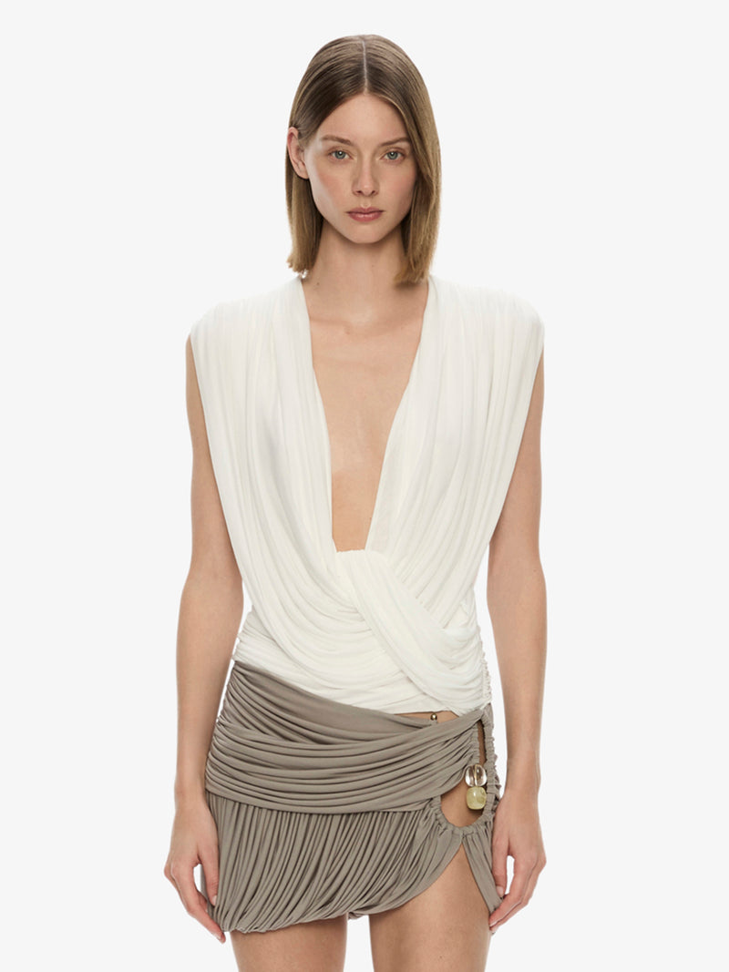 Ripple Drape Top - Image 1
