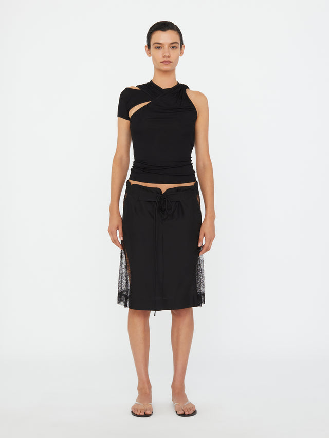 Hudson Wave Lace Boardie Skirt