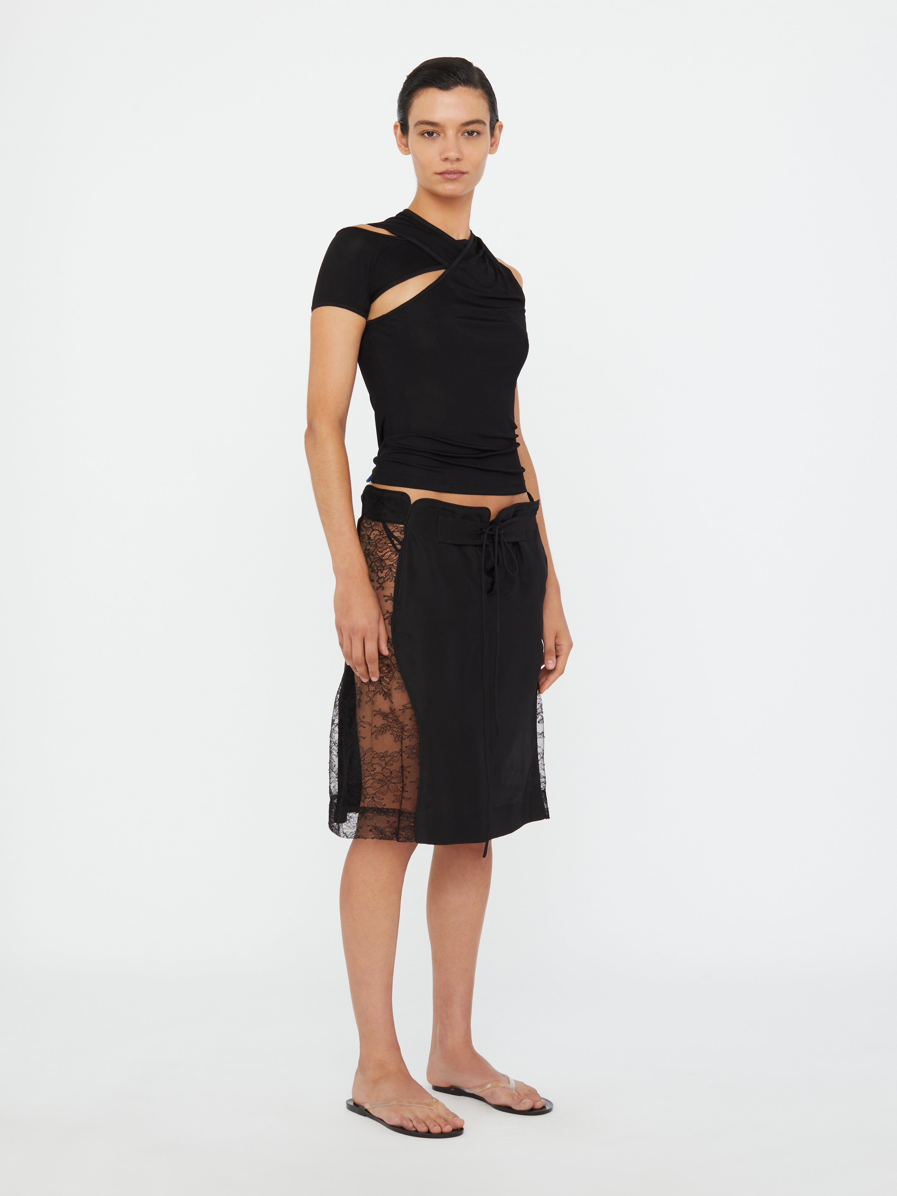 Hudson Wave Lace Boardie Skirt