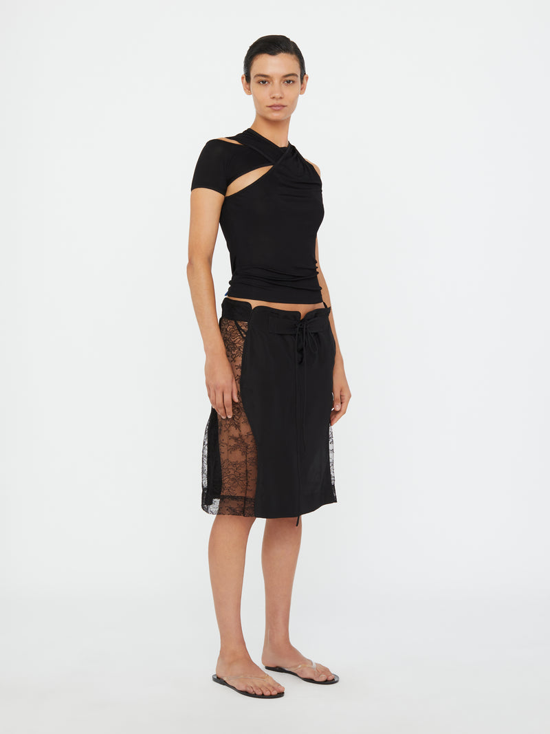 Hudson Wave Lace Boardie Skirt - Image 3