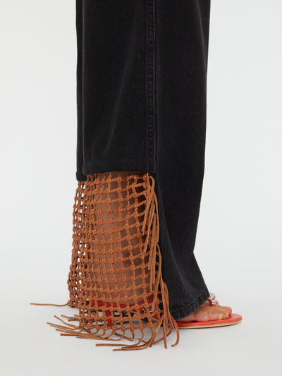 Basket Leather Jean