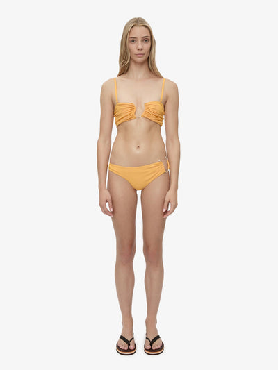 Ruched Crescent Bandeau