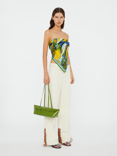 Acidic Floral Silk Scarf
