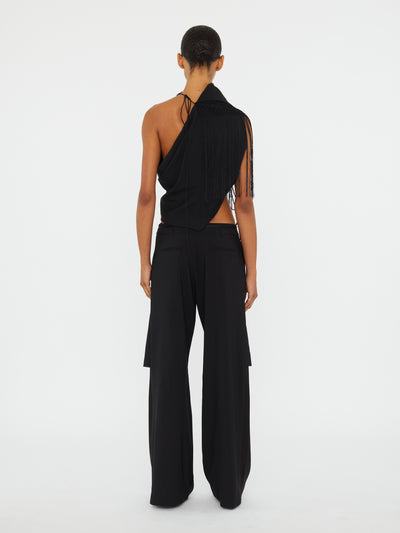 Unravel Macrame Wrap Top