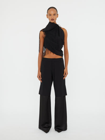 Unravel Macrame Wrap Top