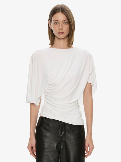 Fluted Jersey Top