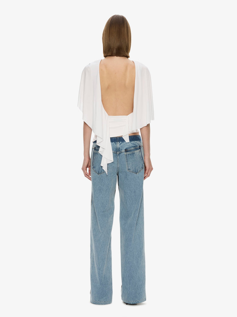Fluted Jersey Top - Image 2