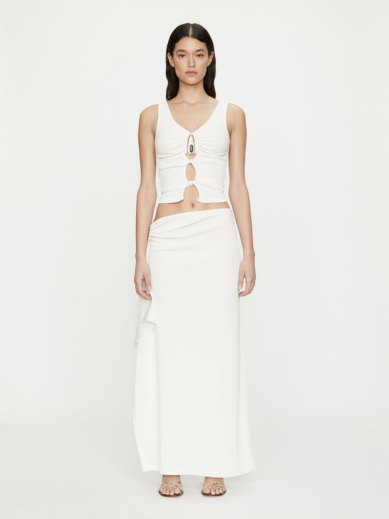 Crystal Pendant Cascade Skirt - Image 1