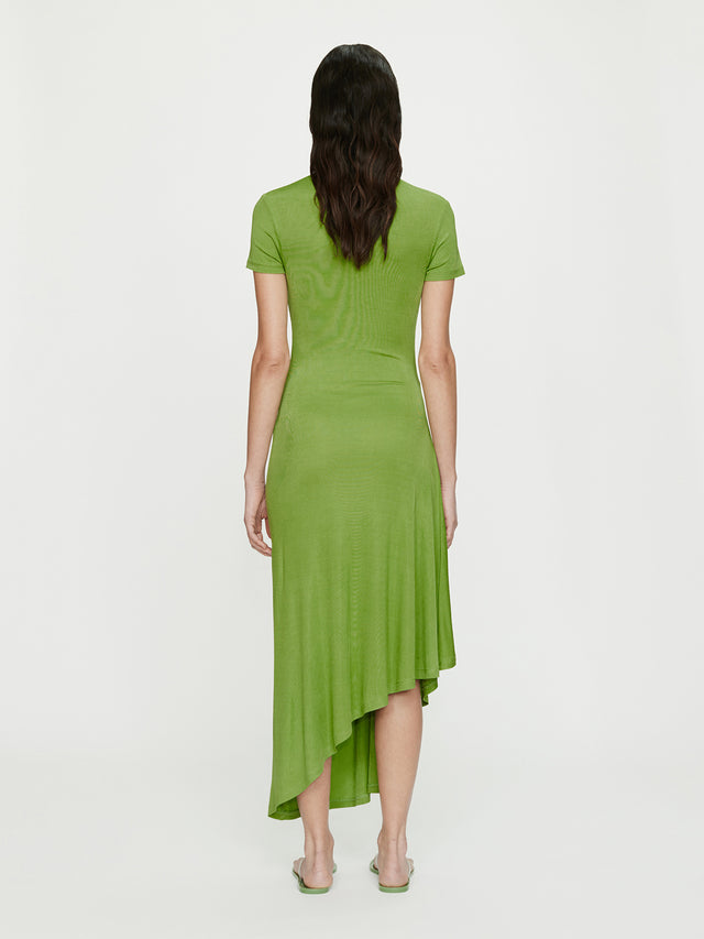 Delphin Lace Rib Tee Dress