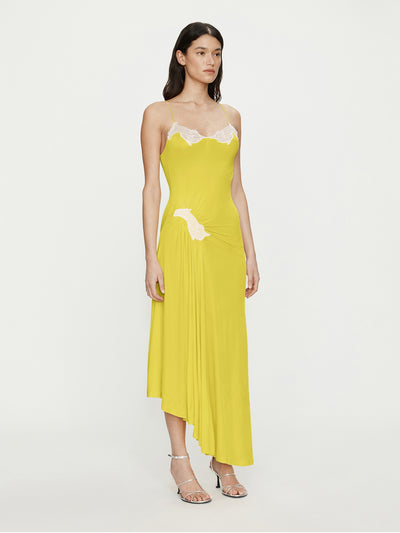 Delphin Lace Rib Cami Dress