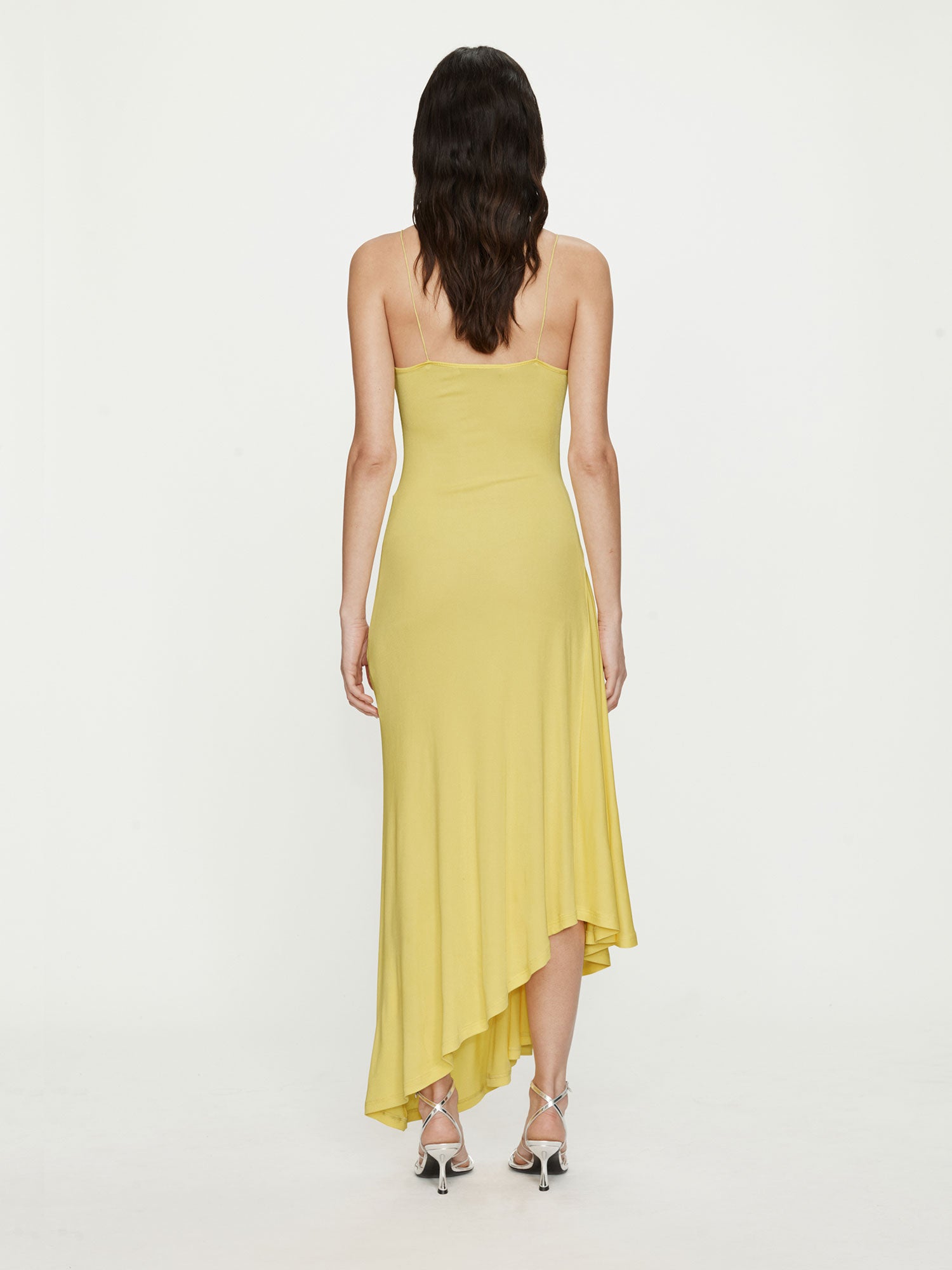 Delphin Lace Rib Cami Dress