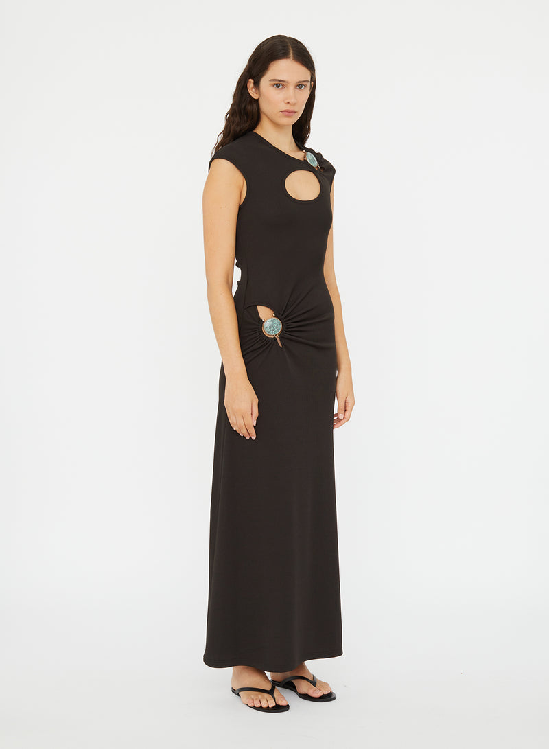 Mineral Stone Hollow Tee Dress - Image 2