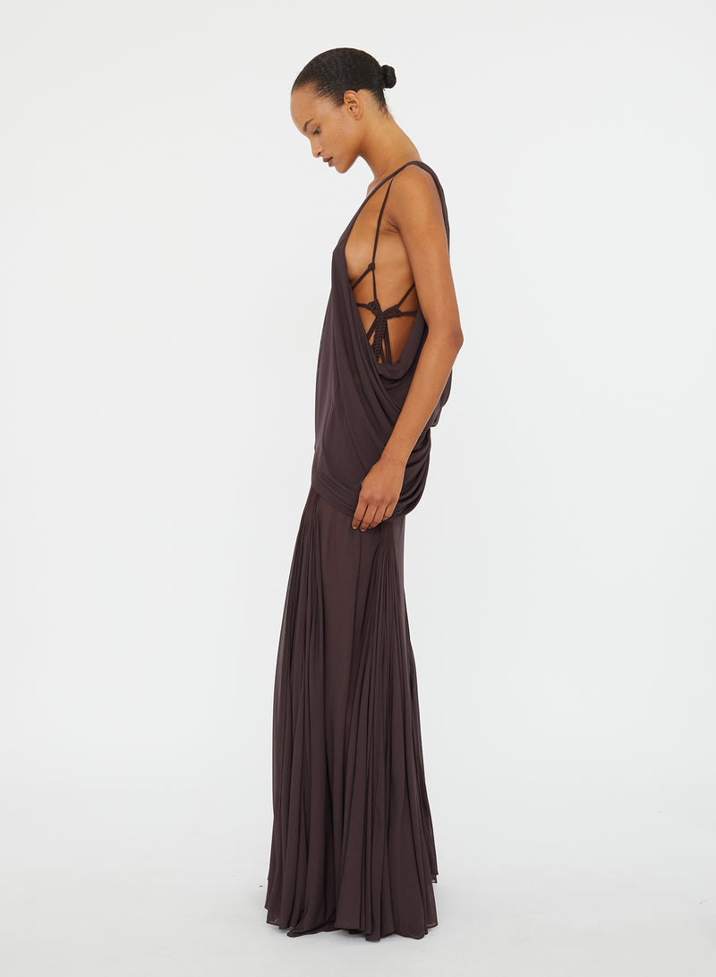 Solea Suspension Macrame Knot Tank Dress - Image 3