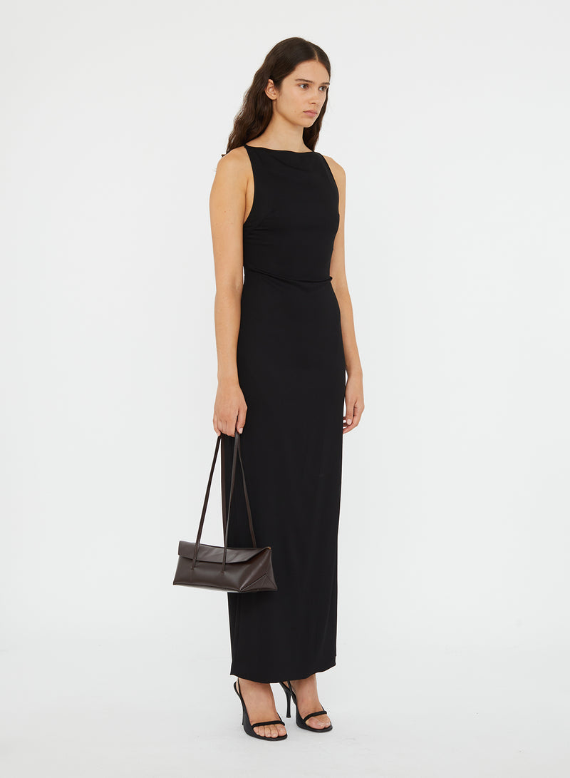 Apron Macrame Knot Back Dress - Image 3