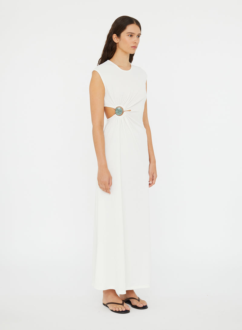 Mineral Stone Ruched Tank Dress - Image 4