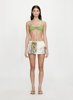 Absence Crushed Micro Skirt