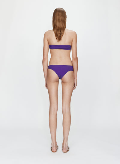 Mineral Stone Side Ruched Low Brief