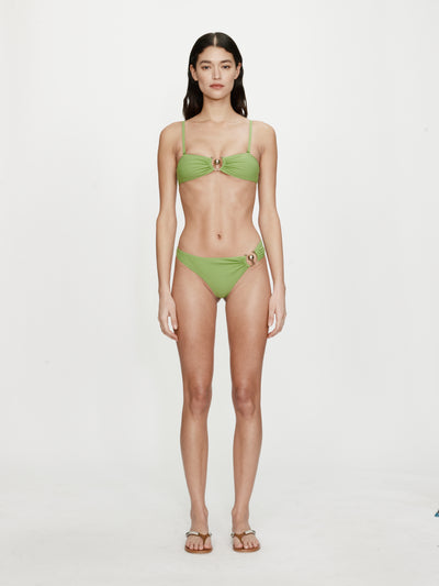 Orbit Side Ruched High Brief