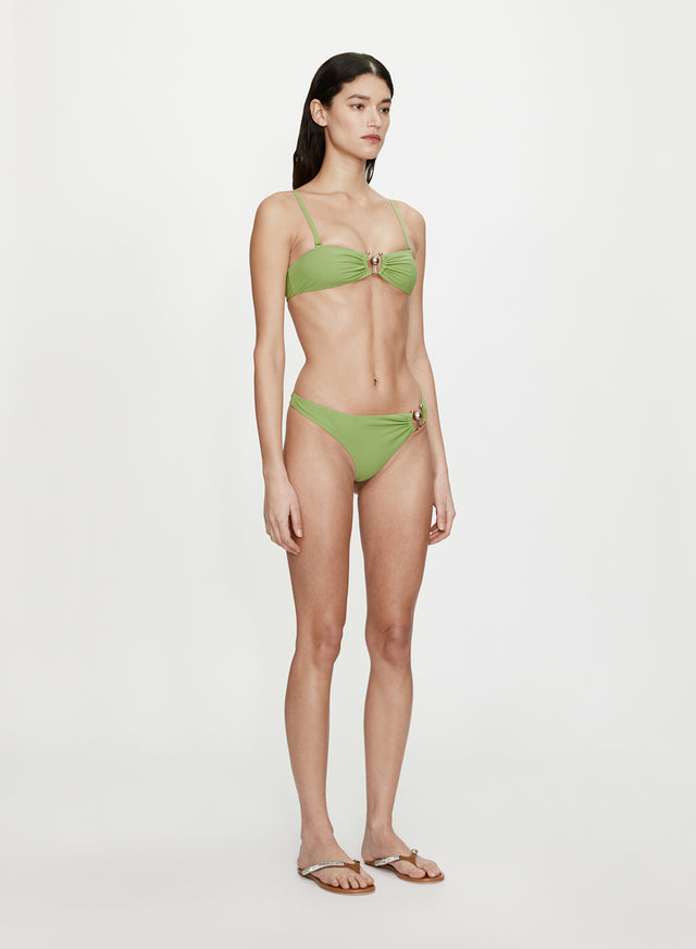 Orbit Side Ruched High Brief