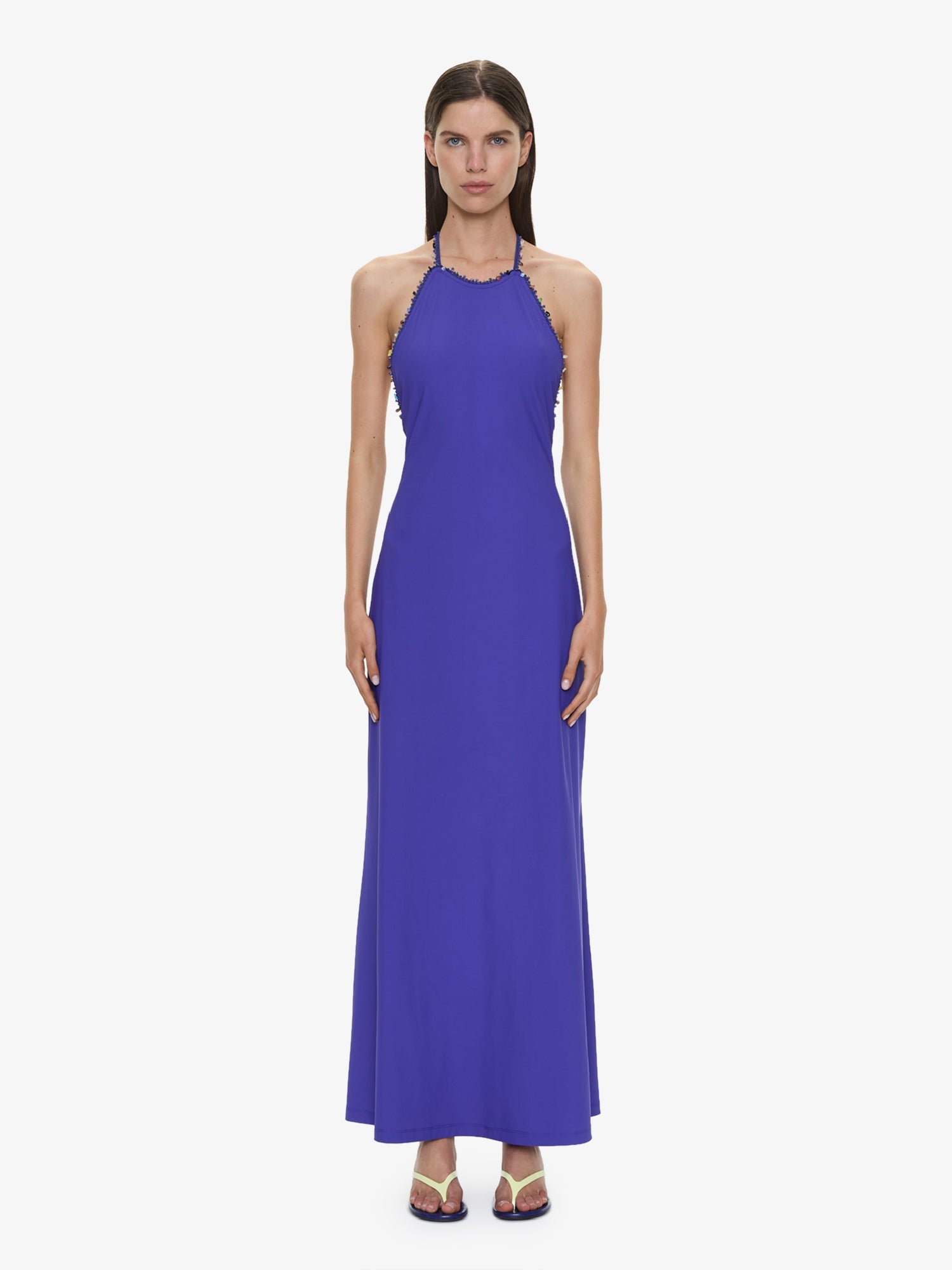 Beach Quartz Halter Lycra Dress