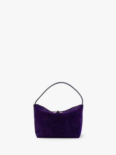 Turnlock Suede Mini Bag