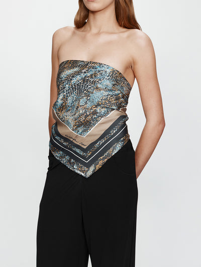 Serpent Silk Scarf
