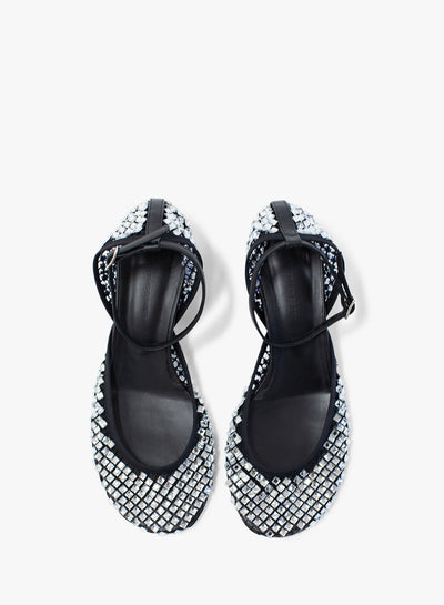 Minette Bezeled Ballet Mary Jane Heel