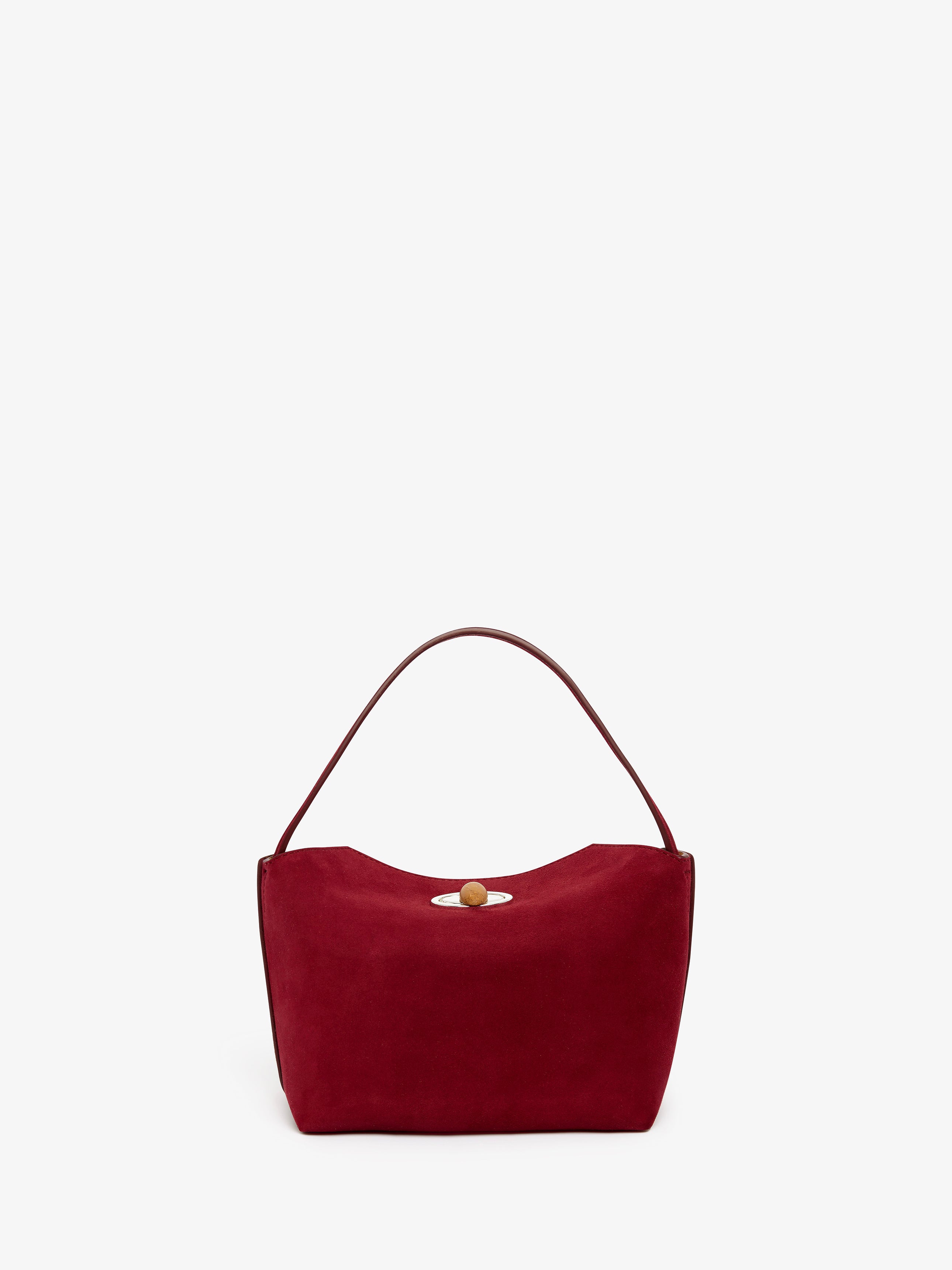 Turnlock Suede Mini Bag