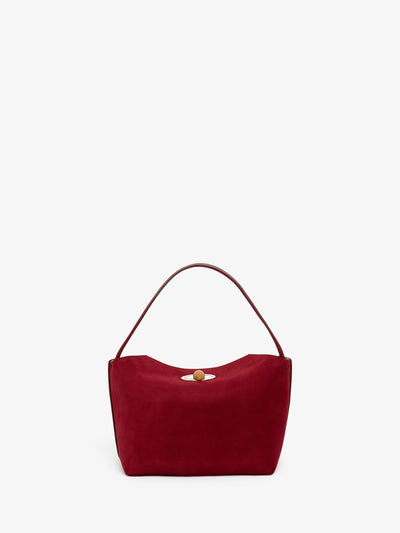 Turnlock Suede Mini Bag