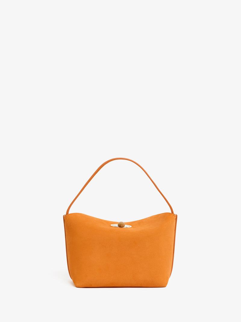 Turnlock Suede Mini Bag - Image 4