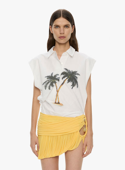 Mirage Palm Tornado Sleeveless Shirt