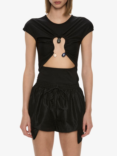 Hiero Crystal Capped Tee