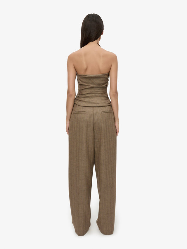 Plinth Herringbone Trouser