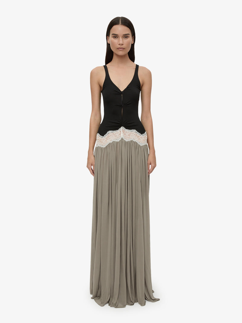 Open Twist Verner Lace Tank Dress - Image 1