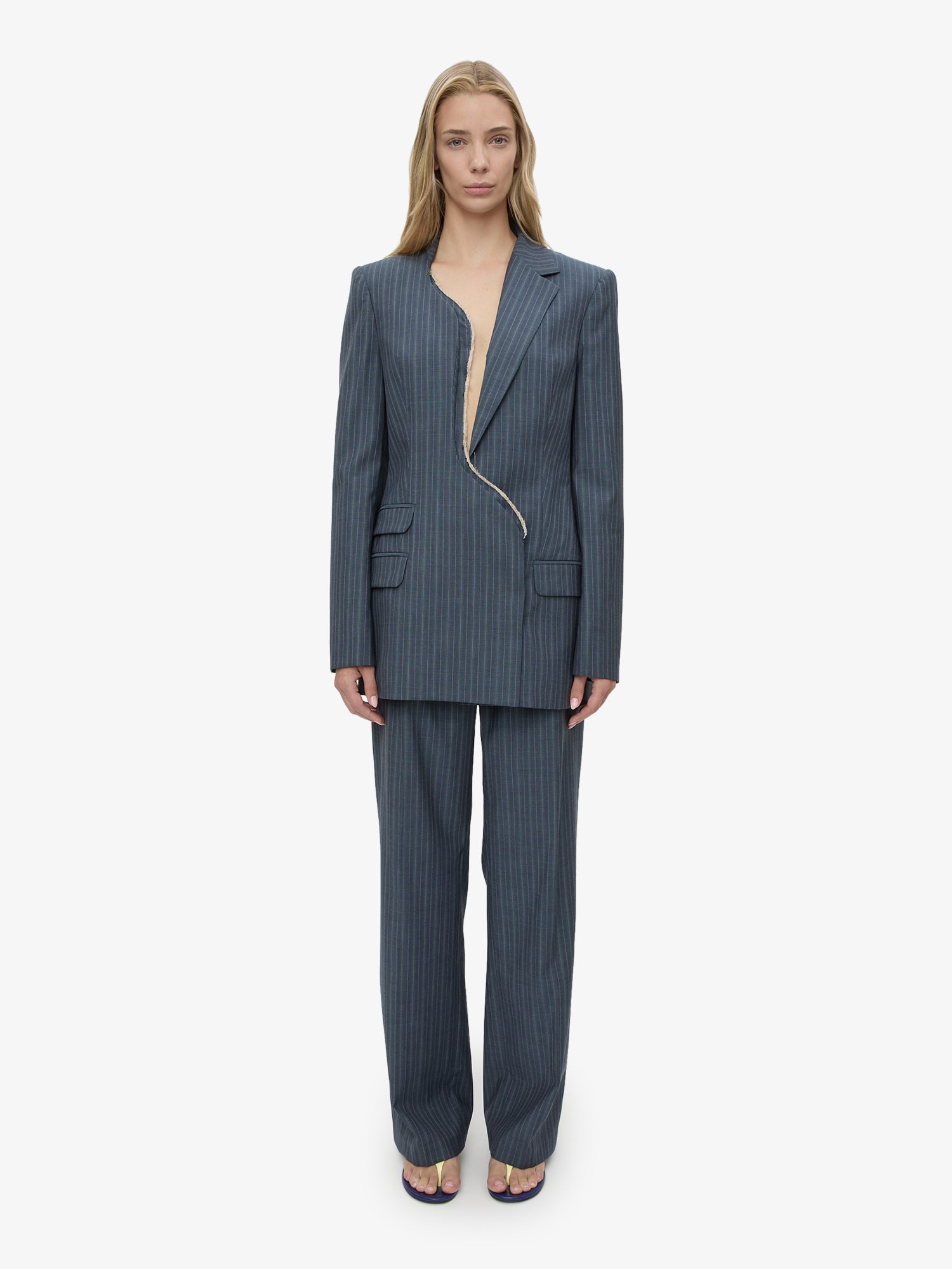 Torrent Pinstripe Blazer