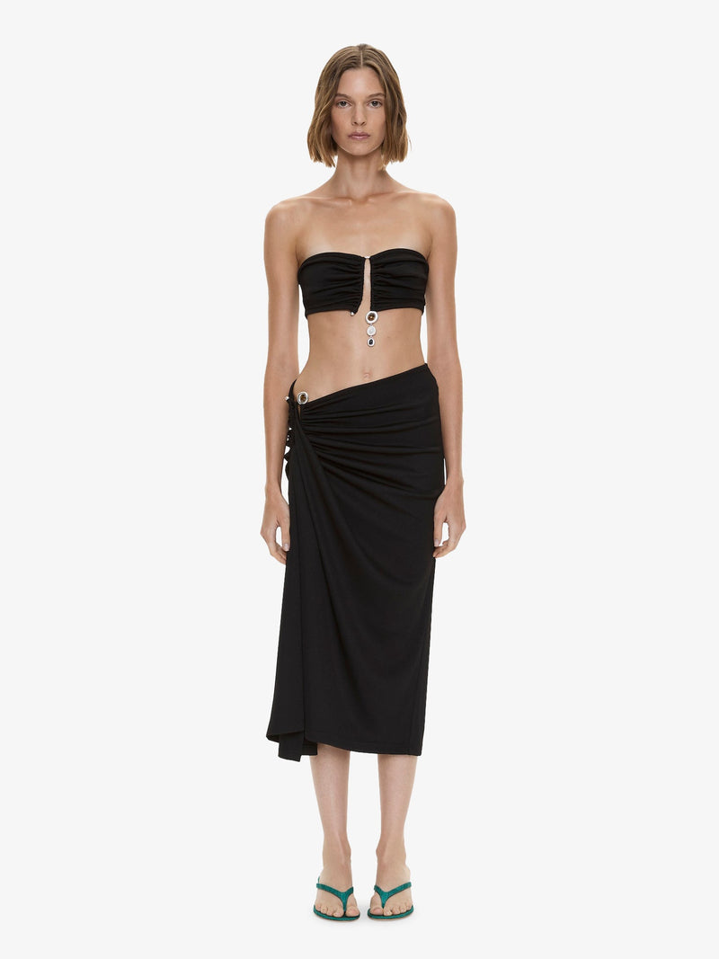 Droplet Crystal Clasp Cascade Skirt - Image 5