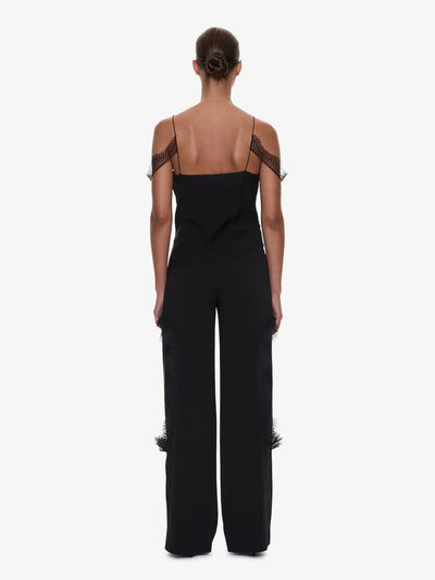 Miro Split Lace Draped Cami