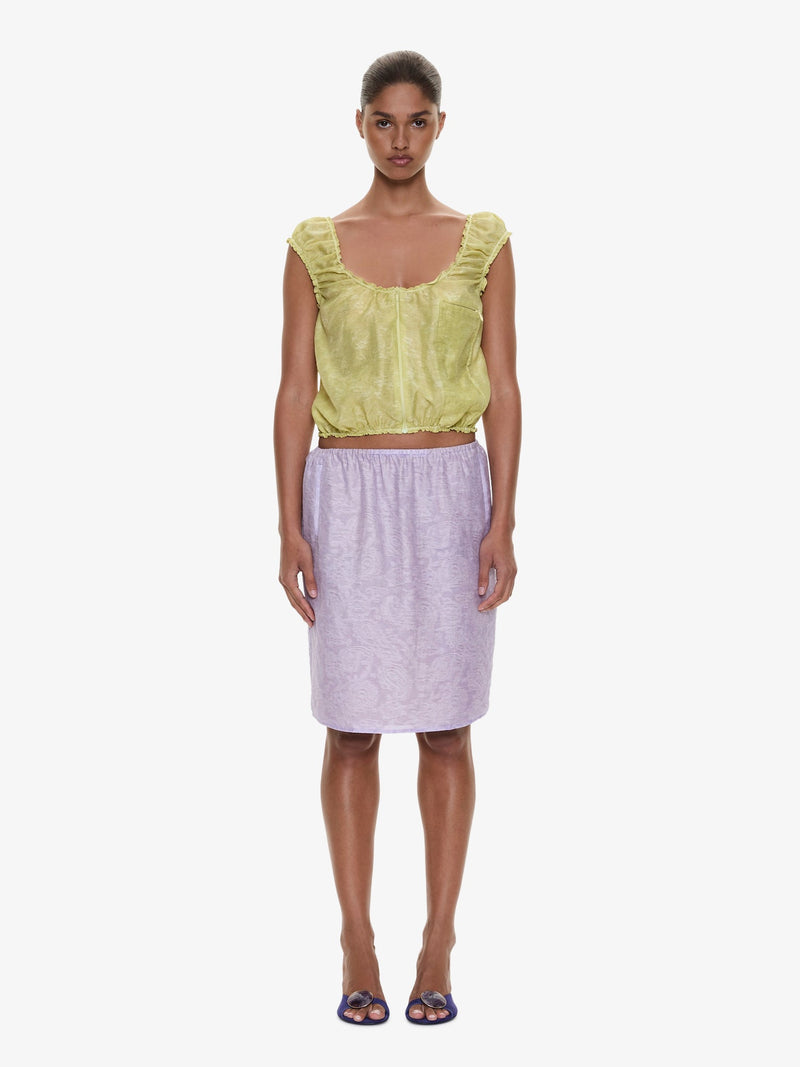 Light Leak Jacquard Slip Skirt - Image 1