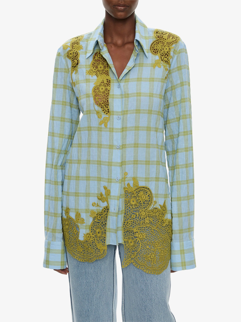 Maya Embroidered Handkerchief Shirt - Image 4