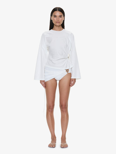 Orbit Ruched Magyar Top