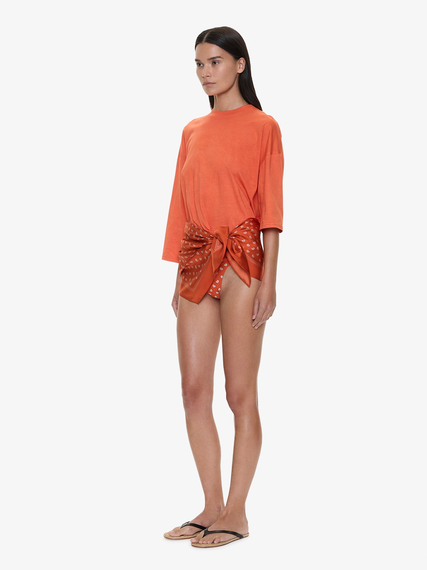 Bandana Scarf Pareo Tee