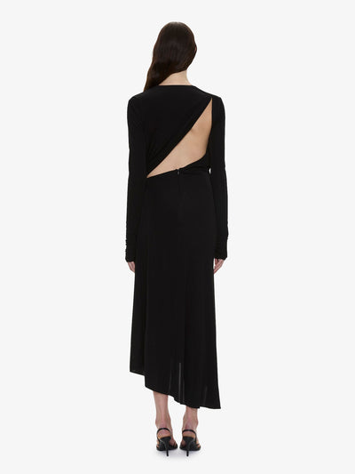 Spire Cascade Long Sleeve Dress