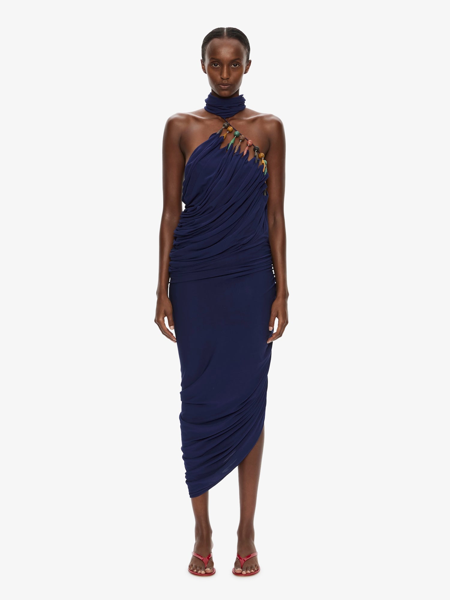 Tropique Droplet Halter Dress